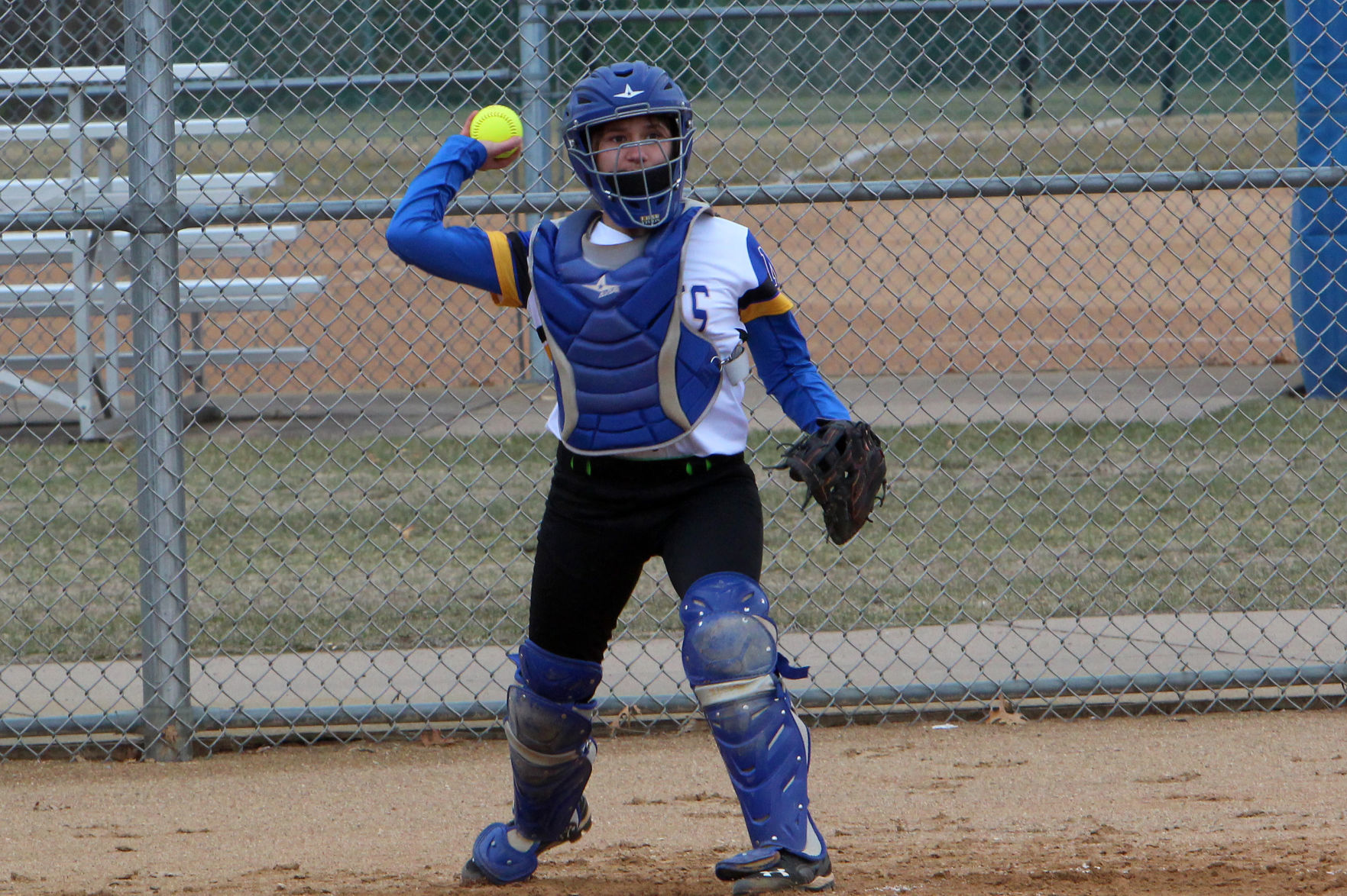 Fall Creek at McDonell softball 4-18-19